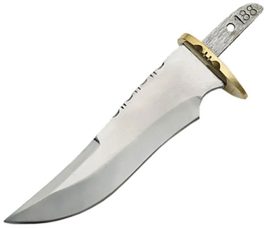 Tallen Falcon Skinner Fixed Blade Knife Blank w/ Sheath (4.5" Mirror) BL-SOB6