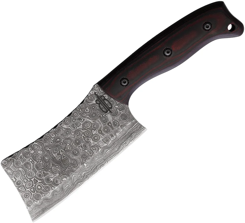 BucknBear Damascus Cleaver