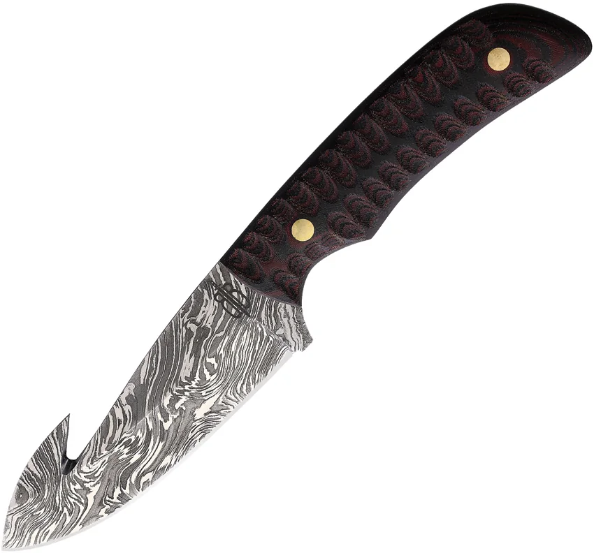 BucknBear Damascus Guthook Hunter