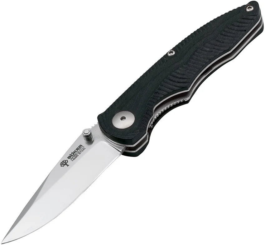 Boker Arbolito Gemini Liner Lock Knife G-10 (3.5" Satin) 01BA003