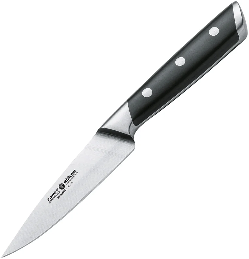 Boker Forge 3.5" Paring Kitchen Knife Black