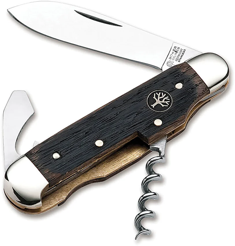 Boker Classic 3.5" Pocket Knife Oak Wood 110185