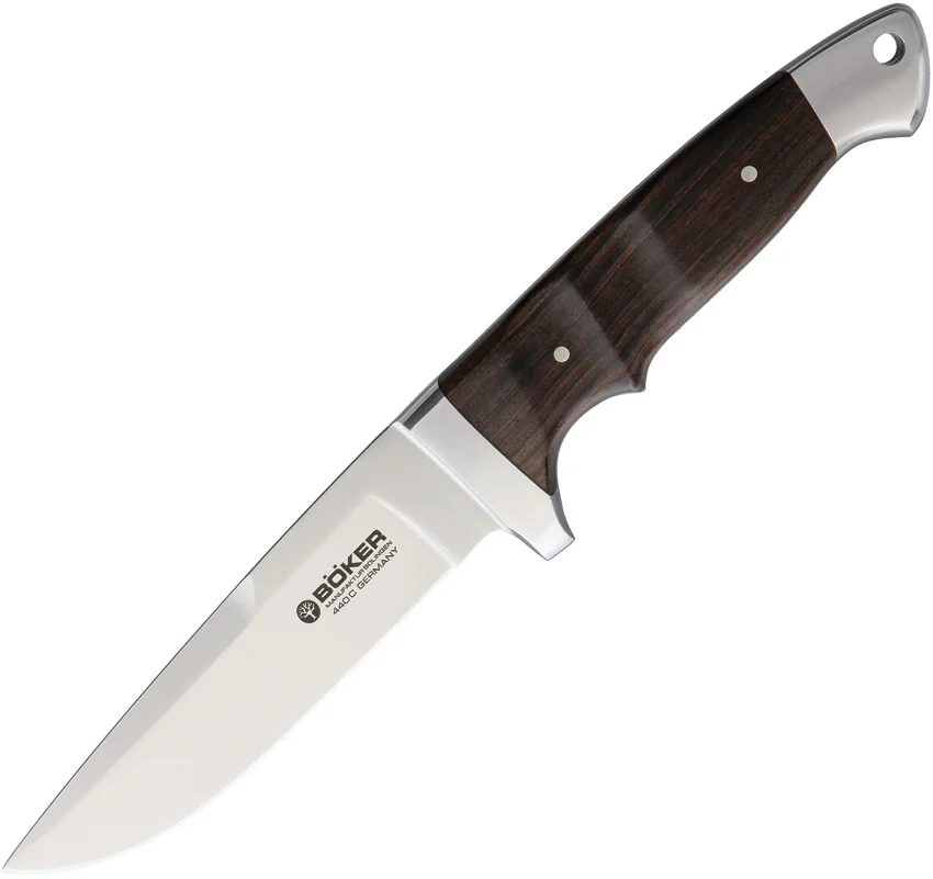 Boker Integral 2.0 Fixed Blade Knife Grenadilla Wood (4.625" Plain) 121587