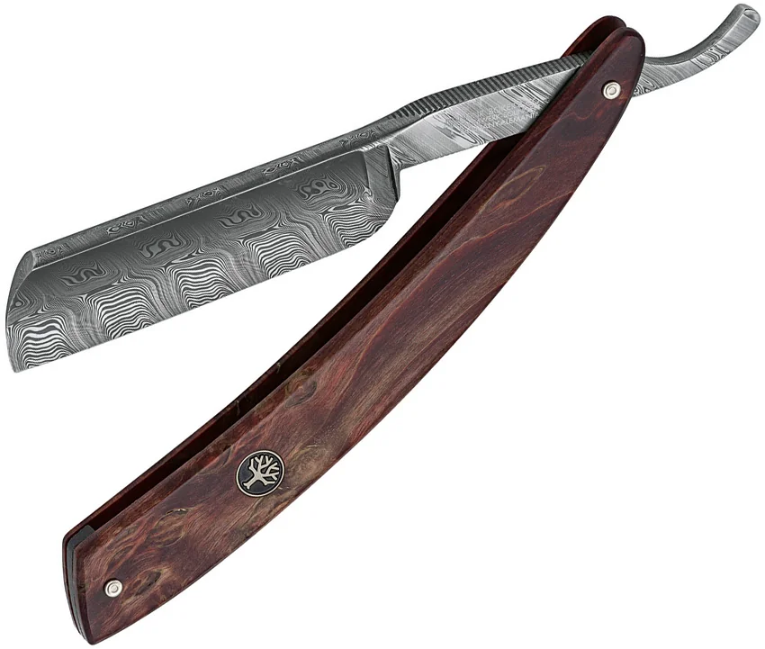 Boker Damascus Razor Birch