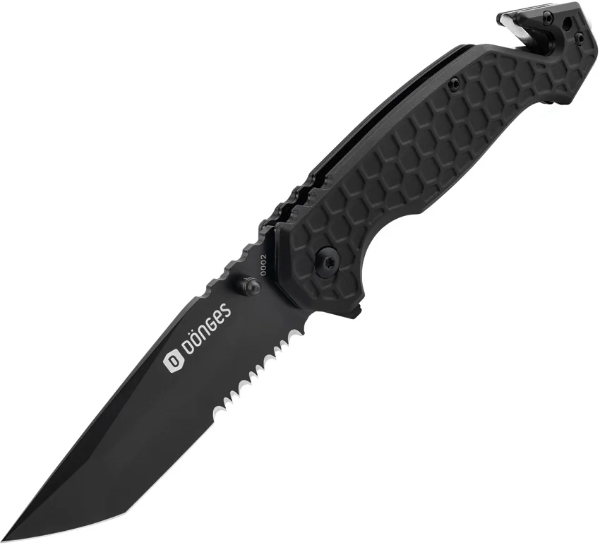 Donges Basic Tactical Linerlock Black