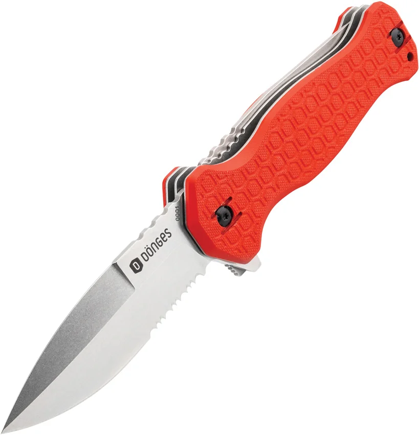 Boker Plus Donges Expert Fire Folder Liner Lock Knife Red G-10 (3.9" Satin)