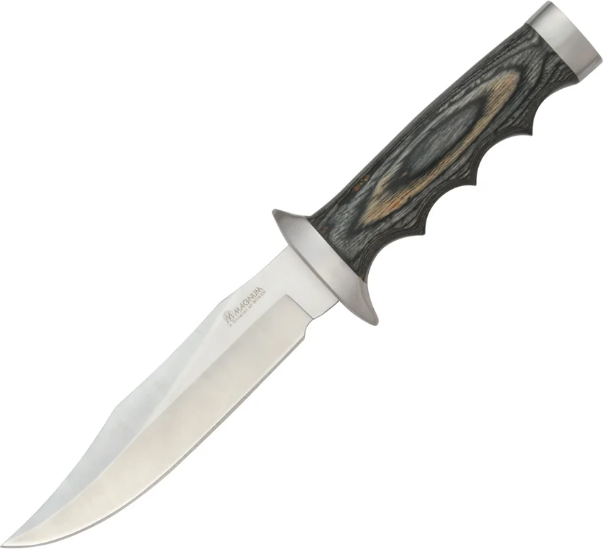 Boker Magnum Safari Mate Bowie Knife Fixed Blade (6" Satin) 02MB207
