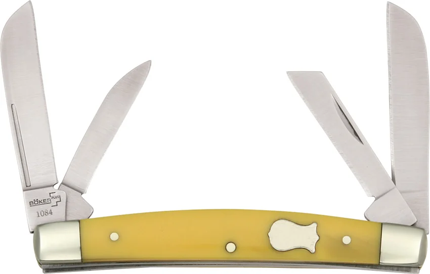 Boker Magnum Congress 3.625" Pocket Knife Yellow 01BO214Y