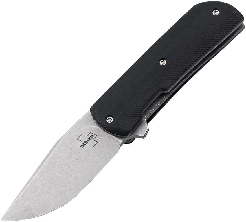 Boker Urban Trapper Stubby Liner Lock Knife Black (1.96" VG-10) 01BO639