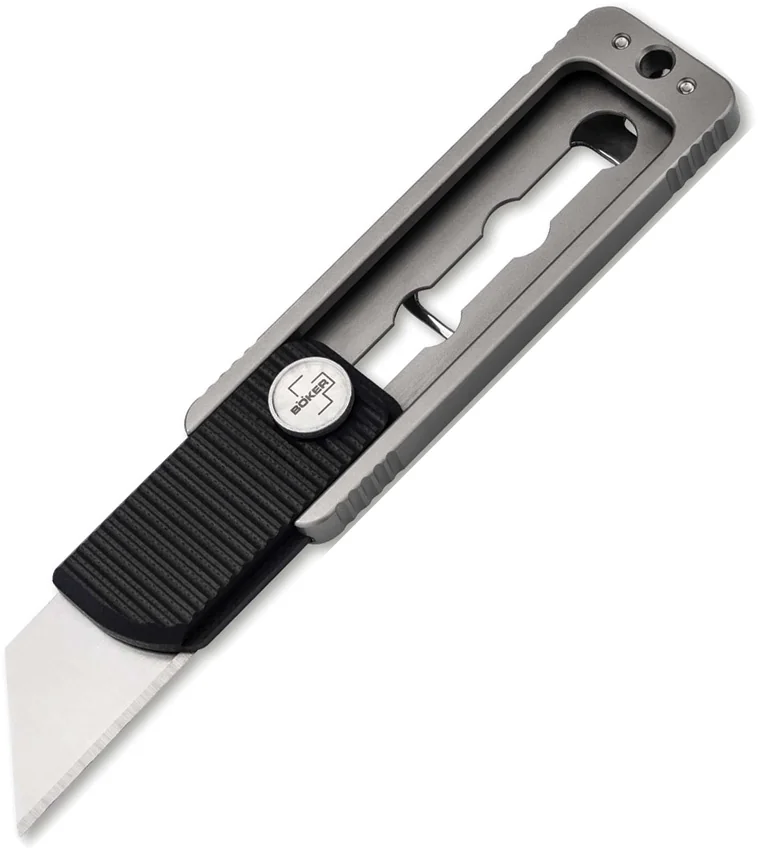 Boker Cutweazle Reverse Tanto Slide Lock Knife Black G-10 (1.2" Satin)