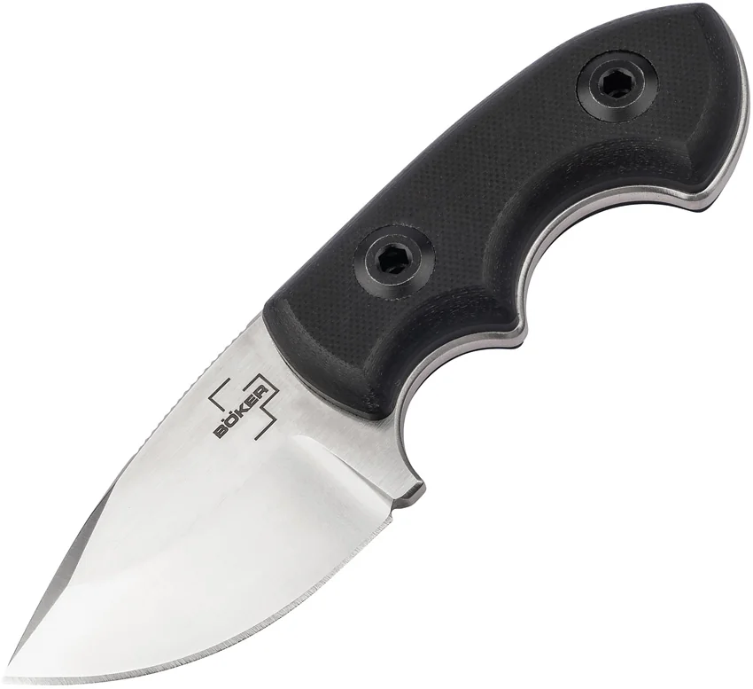Boker Lofos Fixed Blade Black G-10 (2.36" Satin D2) 02BO096