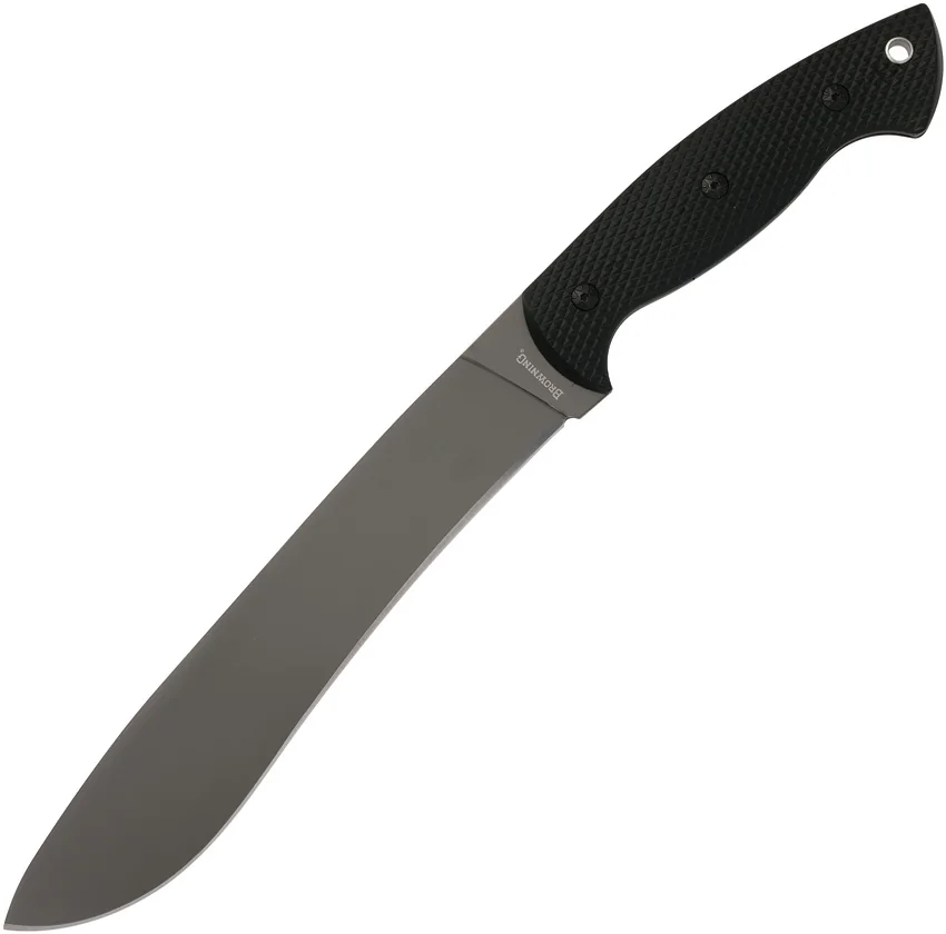 Browning Bush Craft Camp Fixed Blade Knife Black Polymer (9" Gray) 3220259