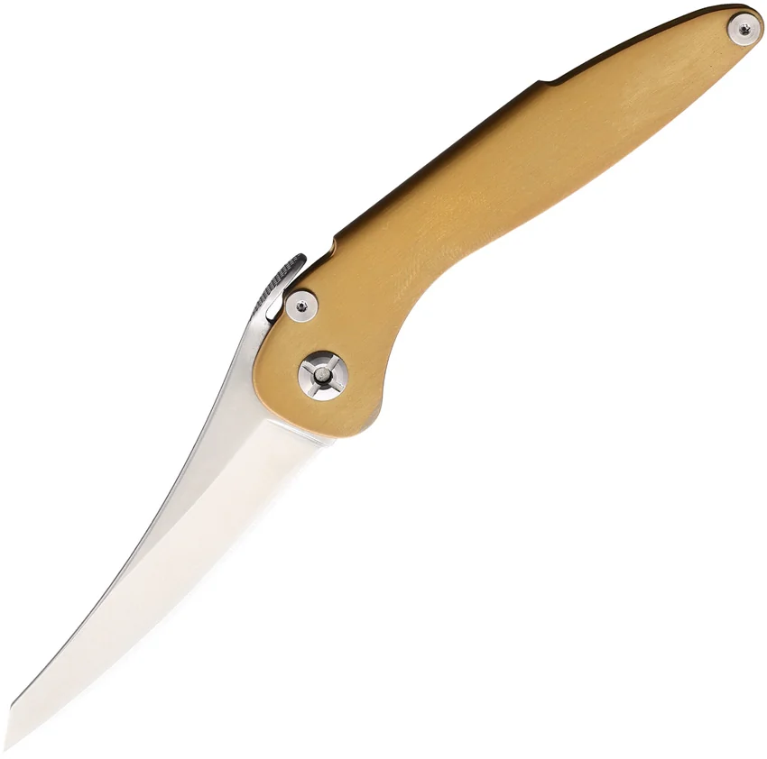 Brous Blades Minikami Limited Edition Knife Satin Copper (2.75" Satin D2)