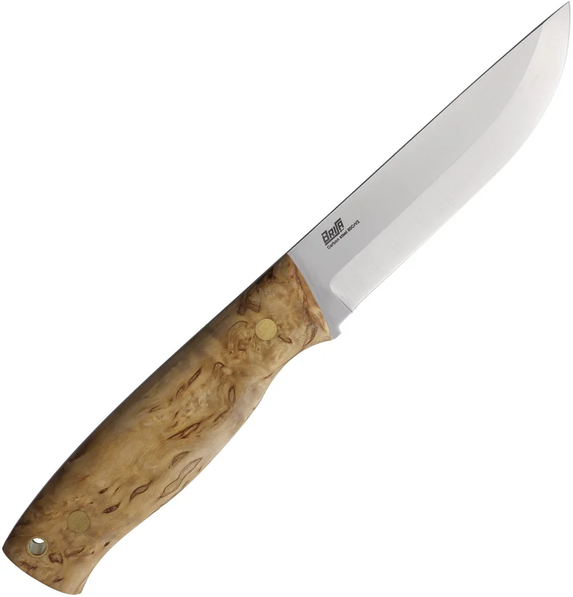 Brisa Knives Trooper 115 Curly Birch
