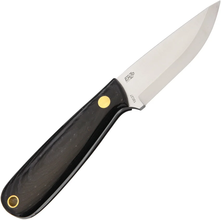 Brisa Knives Necker 70 Black Micarta