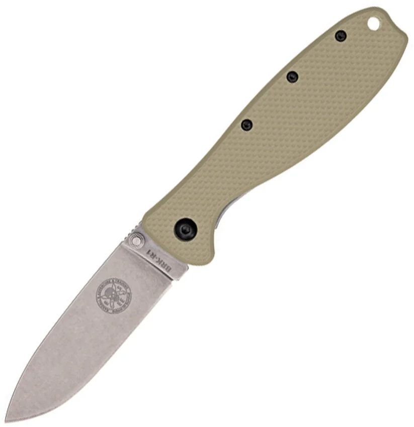ESEE Zancudo Frame Lock Knife Desert Tan (2.94" Stonewash)