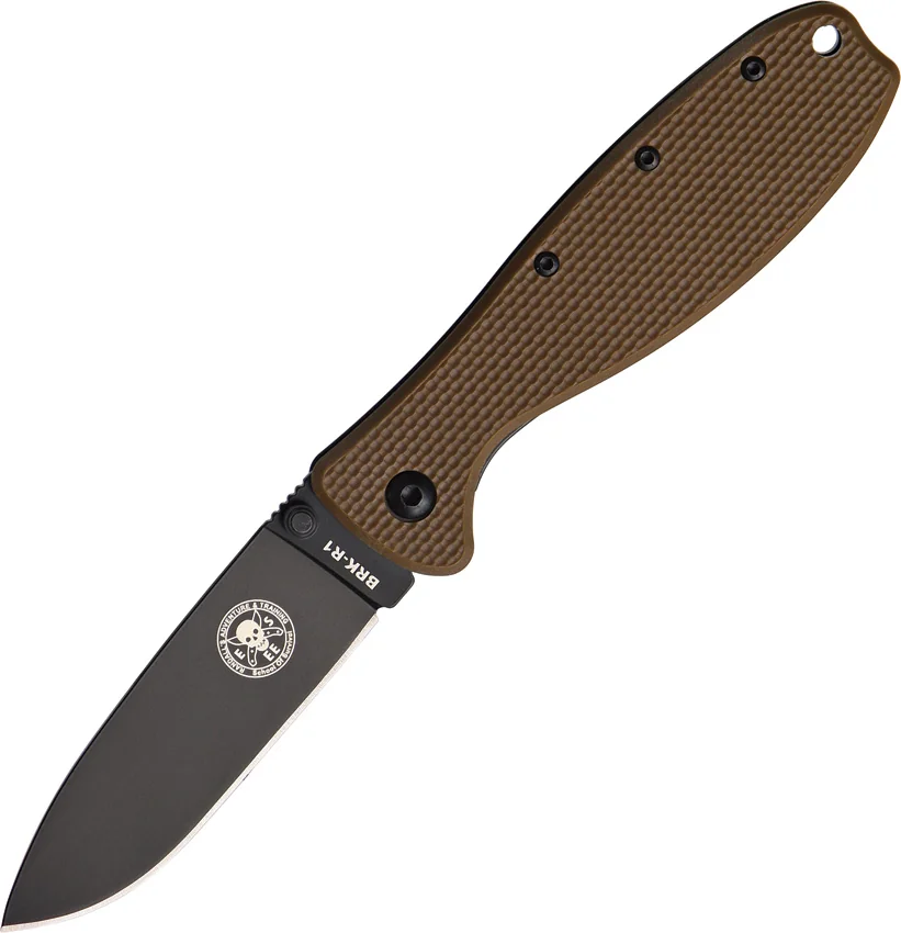 BRK Designed by ESEE Zancudo Framelock Br/Blk D2