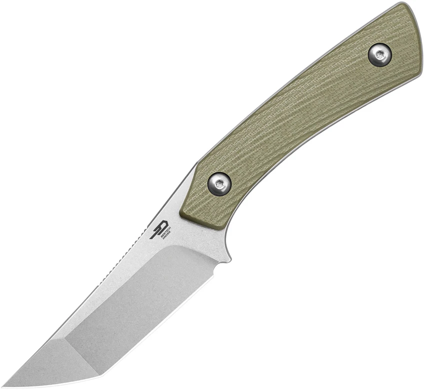 Bestech Knives STEP Fixed Blade Green