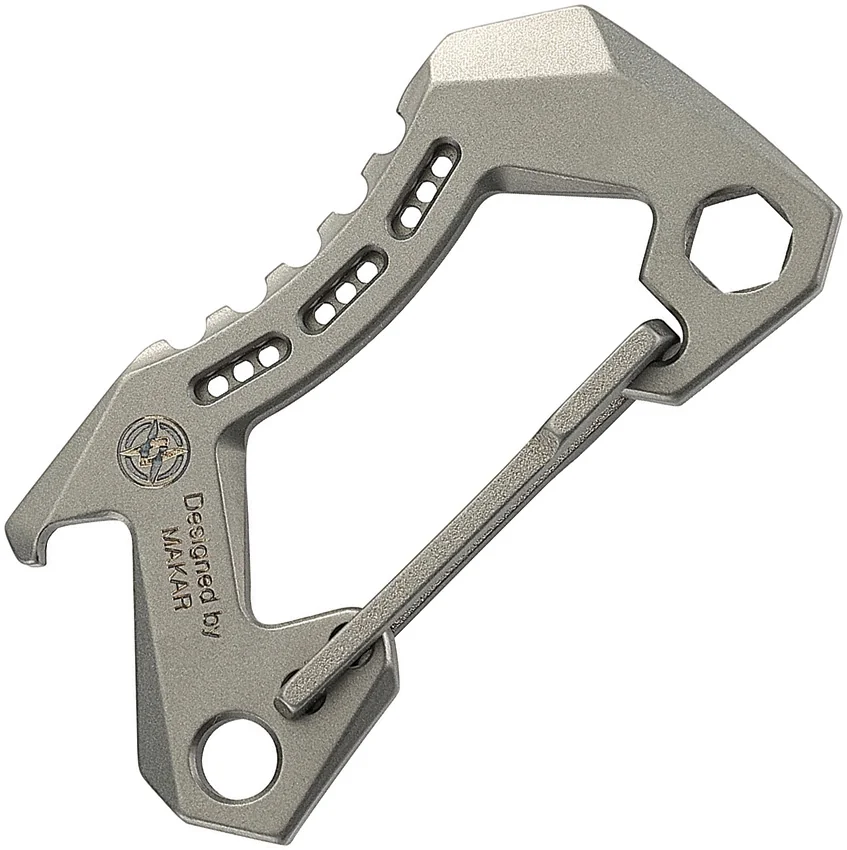 Bestechman Bestechman Ti Carabiner Grey