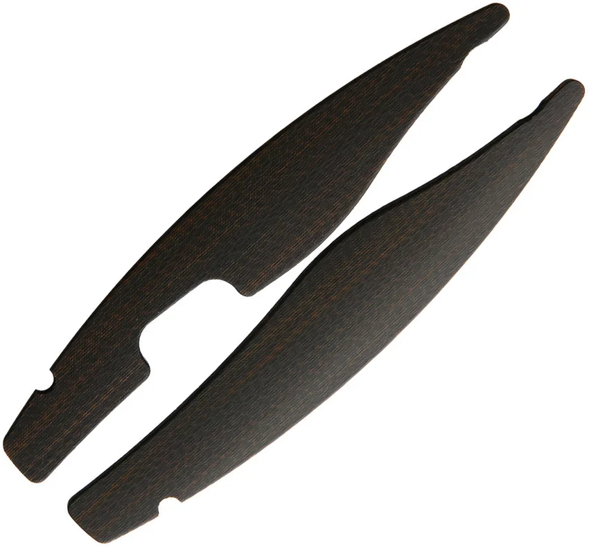 Bestech Knives Predator Replacement Inlay Set (Black/Orange Carbon Fiber)