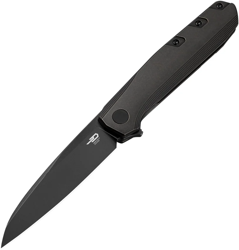Bestech Knives 9 Framelock Ti Black SW