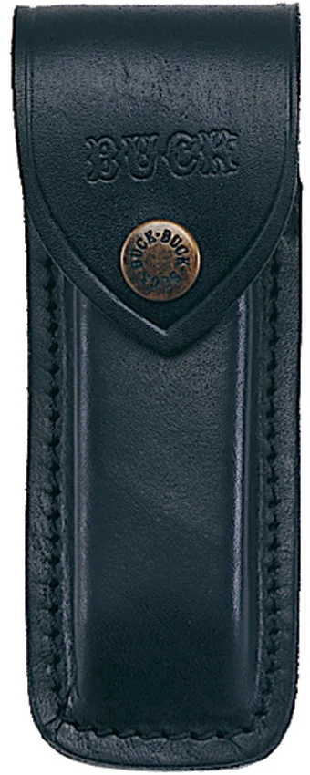 Buck 110 Folding Hunter Leather Belt Sheath Black 0110-05-BK