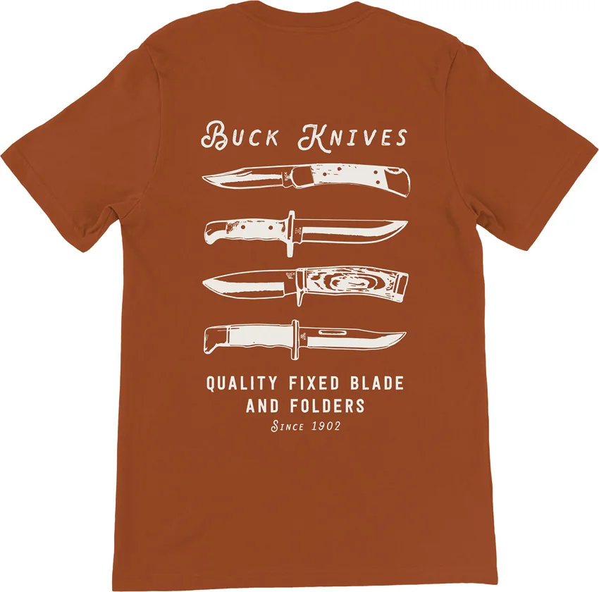 Buck Knives Quality Blades T-Shirt XL