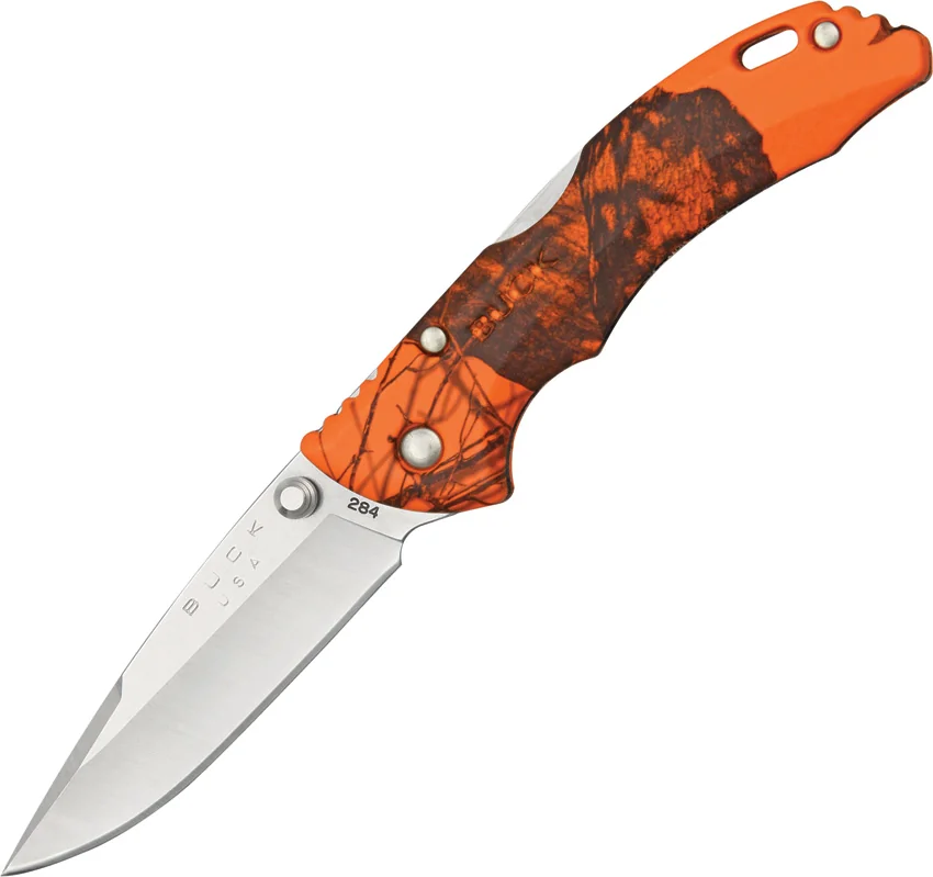Buck Bantam BBW Lockback Knife Mossy Oak Blaze Camo (2.75" Satin) 0284CMS9