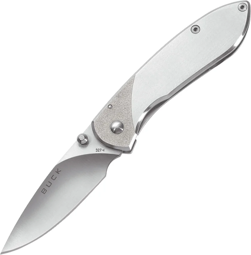 Buck Nobleman Frame Lock Knife Stainless Steel (2.625" Satin) 0327SSS