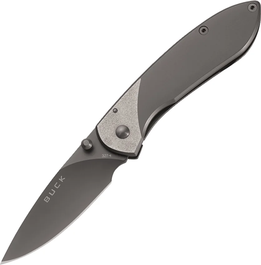 Buck Nobleman Frame Lock Knife Stainless Steel (2.625" Gray) 0327TTS
