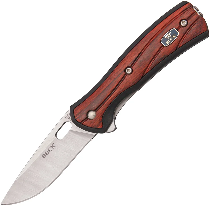 Buck Vantage Avid Small Knife Rosewood Dymondwood (2.5" Satin) 0341RWS