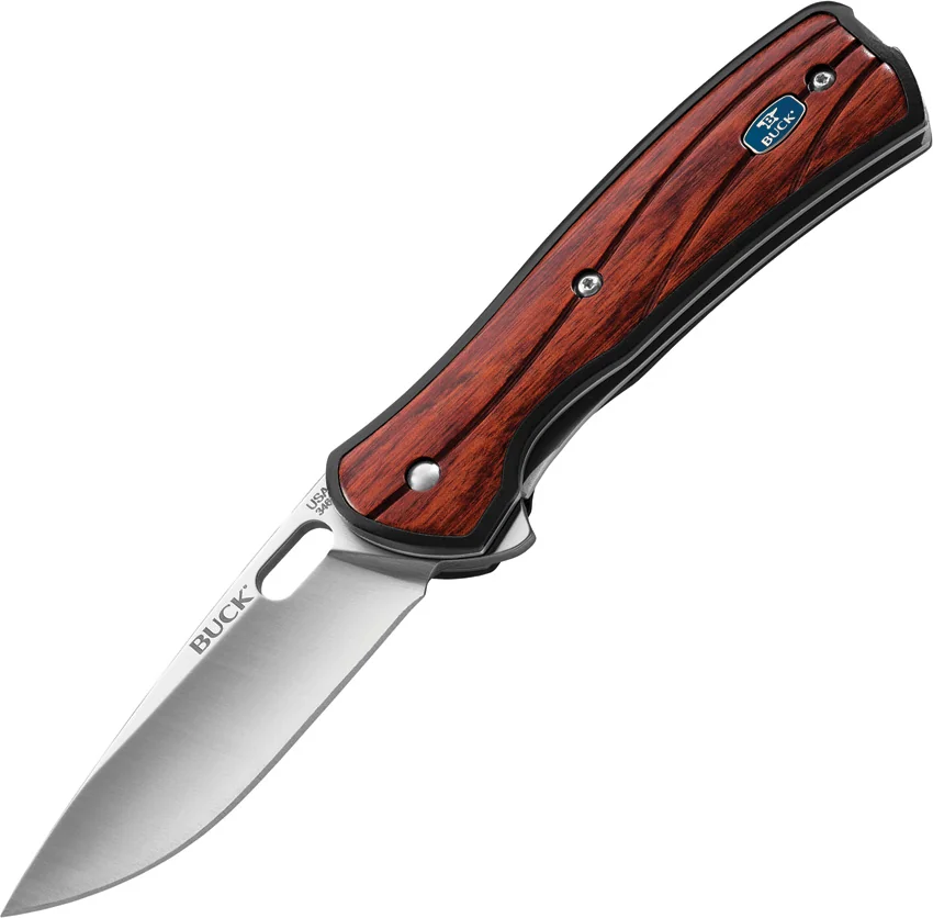 Buck Vantage Avid Large Knife Rosewood Dymondwood (3.25" Satin) 0346RWS