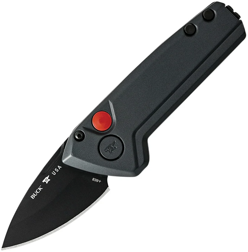 Buck Deploy Mini Automatic Knife Sniper Gray (1.8" Black) 0838GYS1