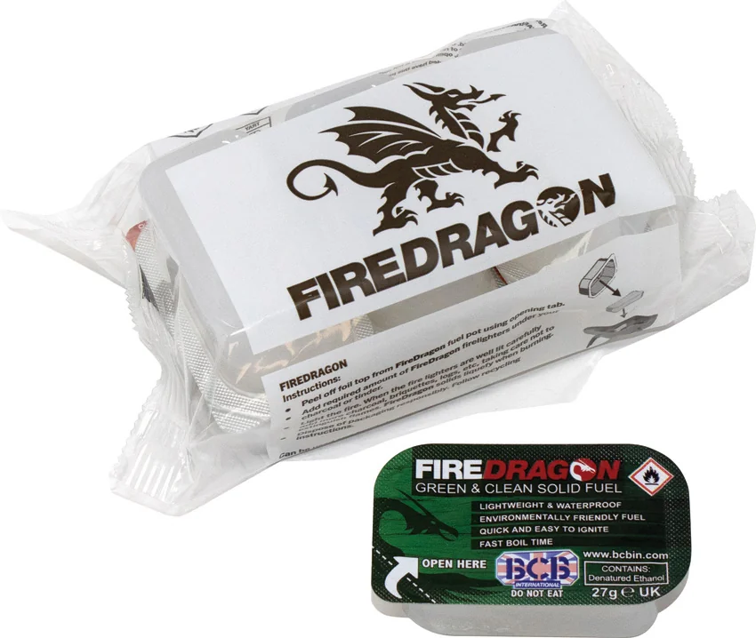 Bushcraft FireDragon Solid Fuel 6pk ORMD