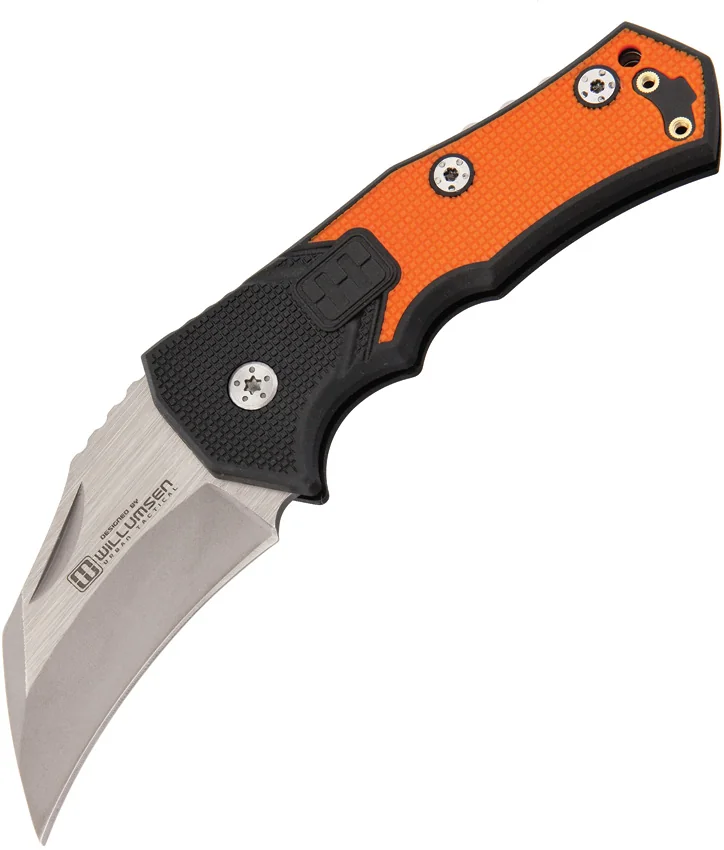 Lansky Willumsen Madrock Folding Knife Orange (2.75" Two-Tone)