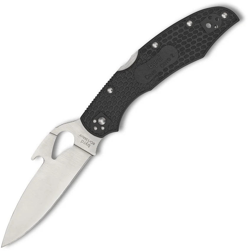 Byrd Cara Cara 2 Lockback Knife w/ Emerson Opener FRN (3.75" Satin) BY03PBK2W