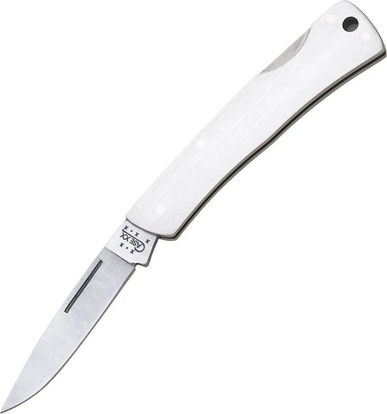 Case Executive Lock Back Knife 3.125" Stainless Steel (M1059L SS) 0004