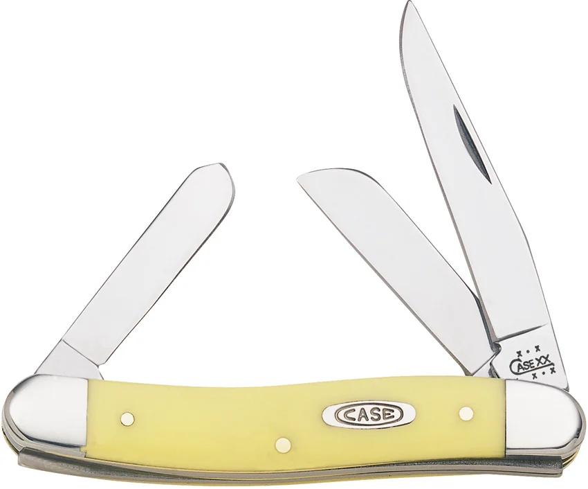 Case Cutlery Stockman Yellow
