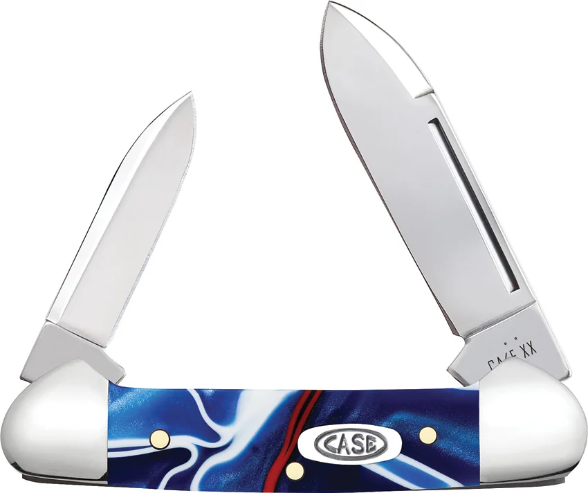 Case Cutlery Baby Butterbean Patriotic Kirinite (1.90" Polish)