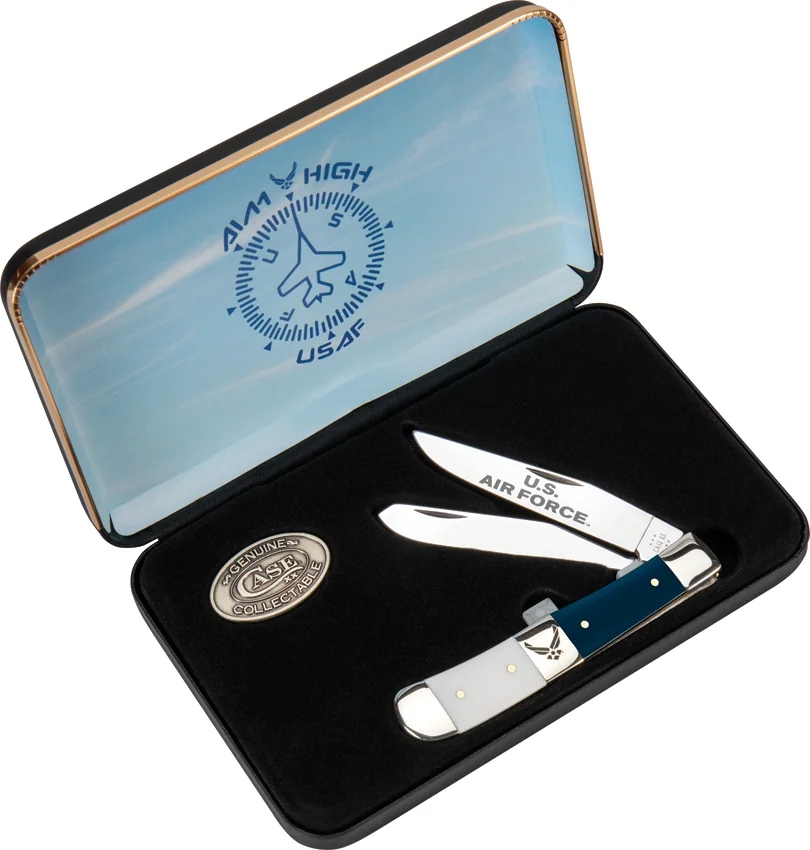 Case Cutlery Air Force Trapper Gift Set