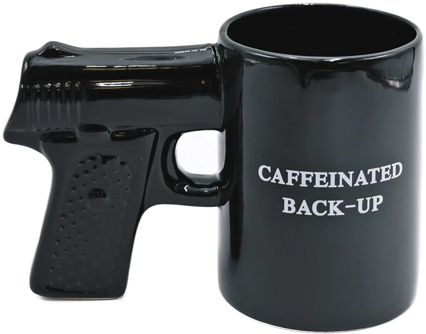 Caliber Gourmet Gun Mug Black