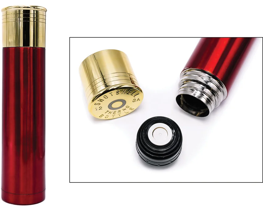 Caliber Gourmet Shotgun Shell Thermo Bottle