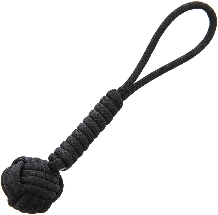Combat Ready 5.75" Monkey Fist Lanyard (Black)