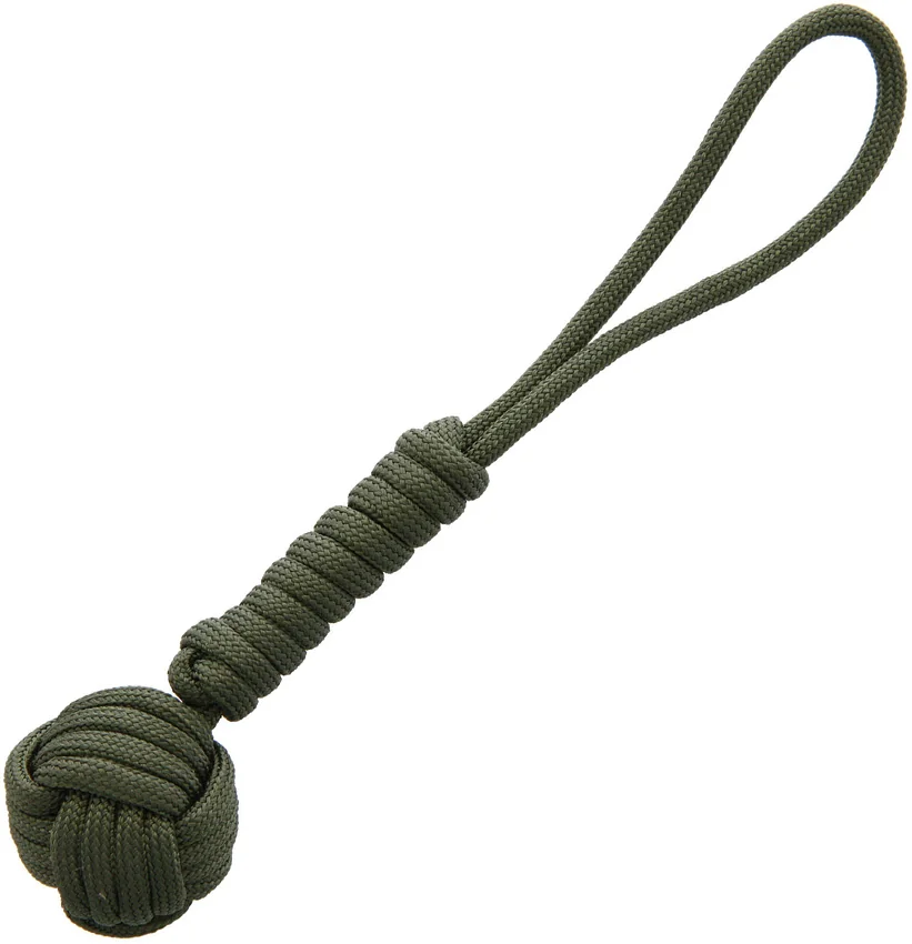 Combat Ready 5.75" Monkey Fist Lanyard (OD Green)