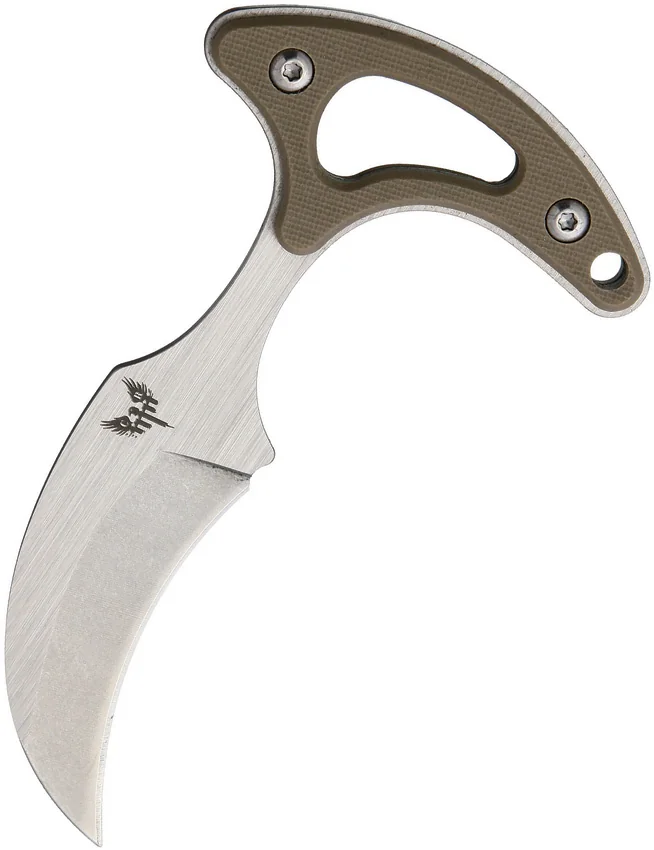 Combat Ready Neck Knife Black G10