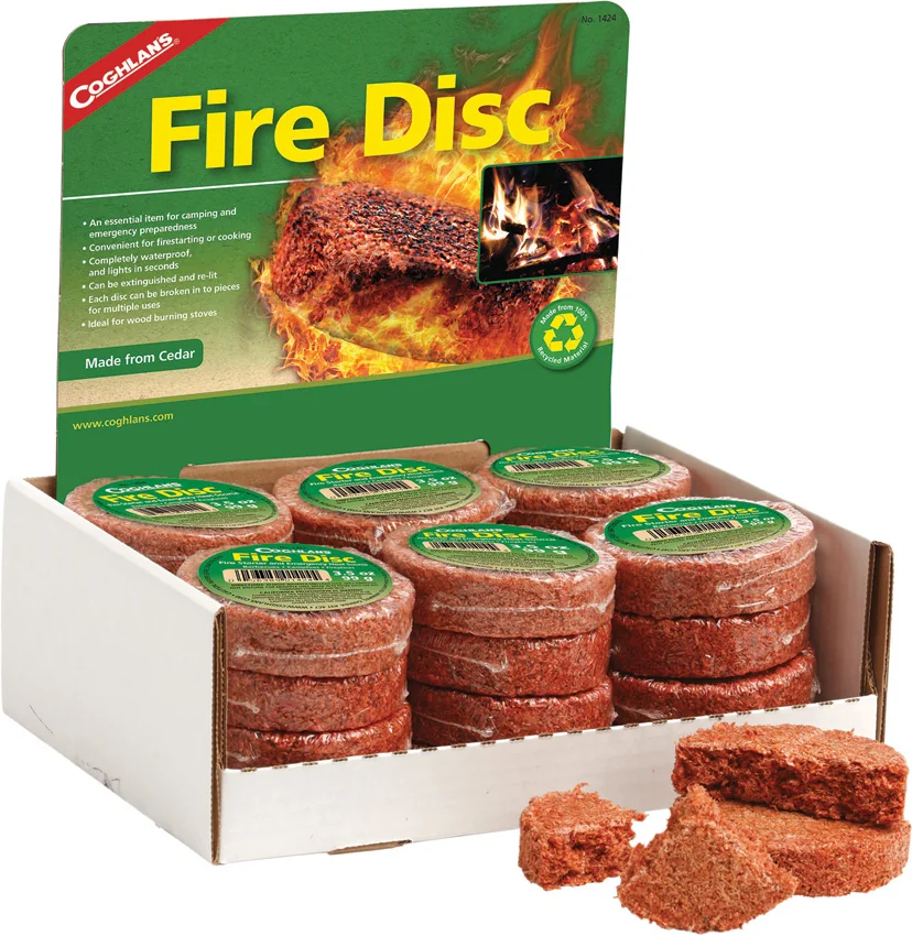 Coghlan's Fire Disc Display 24pk