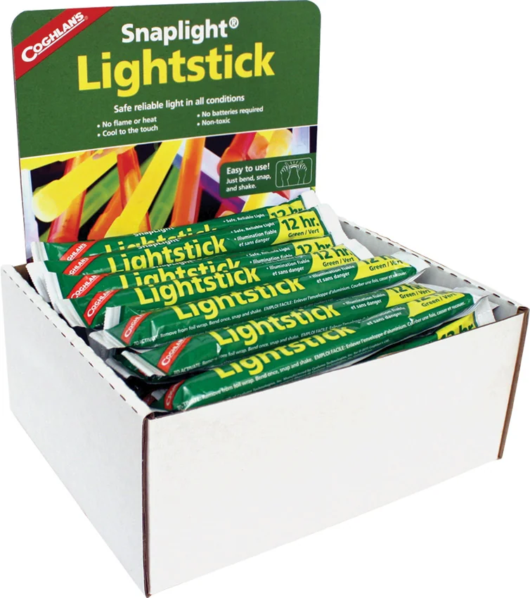Coghlan's Snaplight Lightstick Display