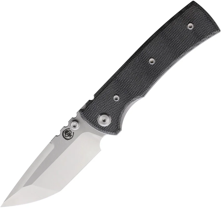 Chaves Redencion Street Blue Label Liner Lock Tanto Knife Black Mi (3.25" SW)