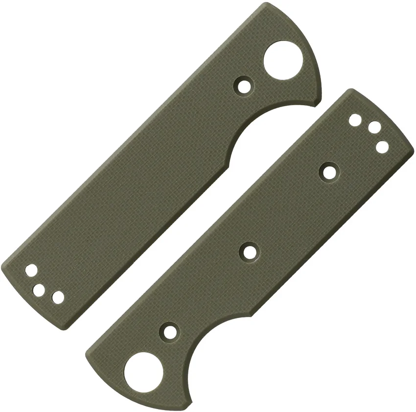 Chaves Knives Blue Label T.A.K. Scales - OD Green G-10