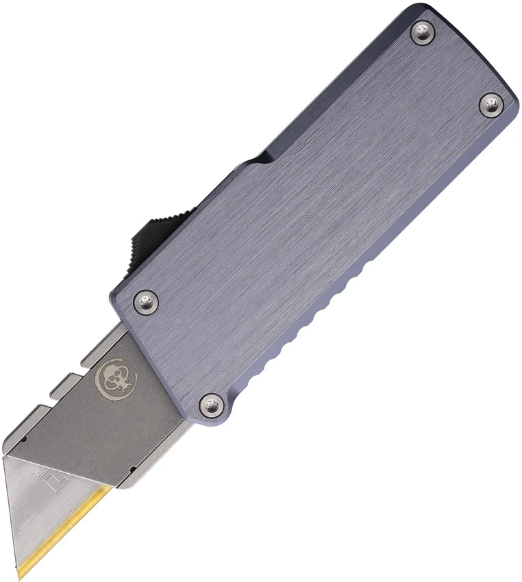 Chaves Knives Redencion Automatic Knife Black Aluminum (3.4" Stonewash)